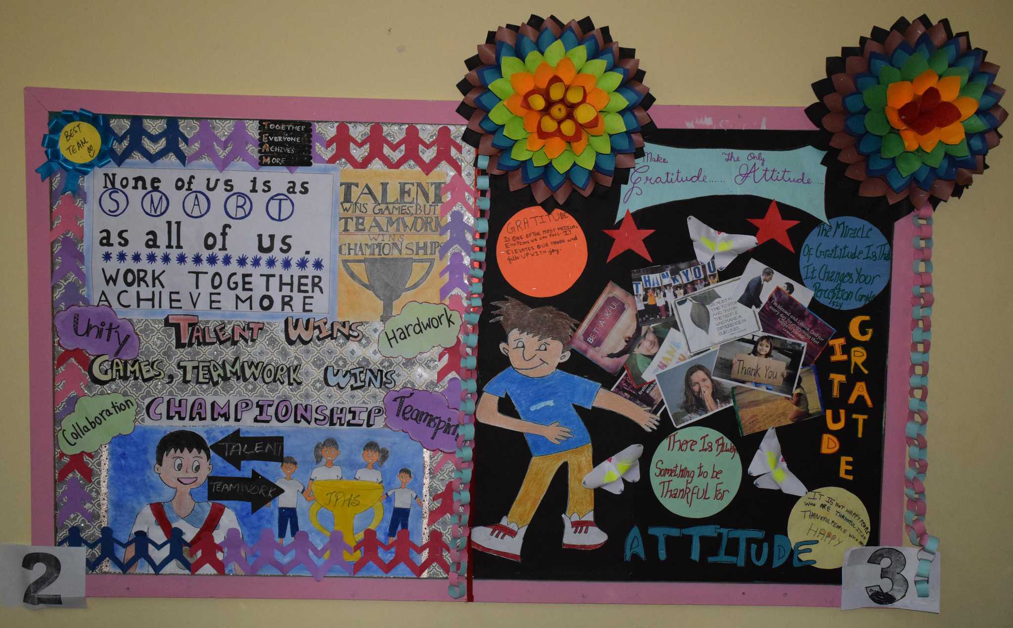 Pin Board competition organised at Jayshree Periwal High School